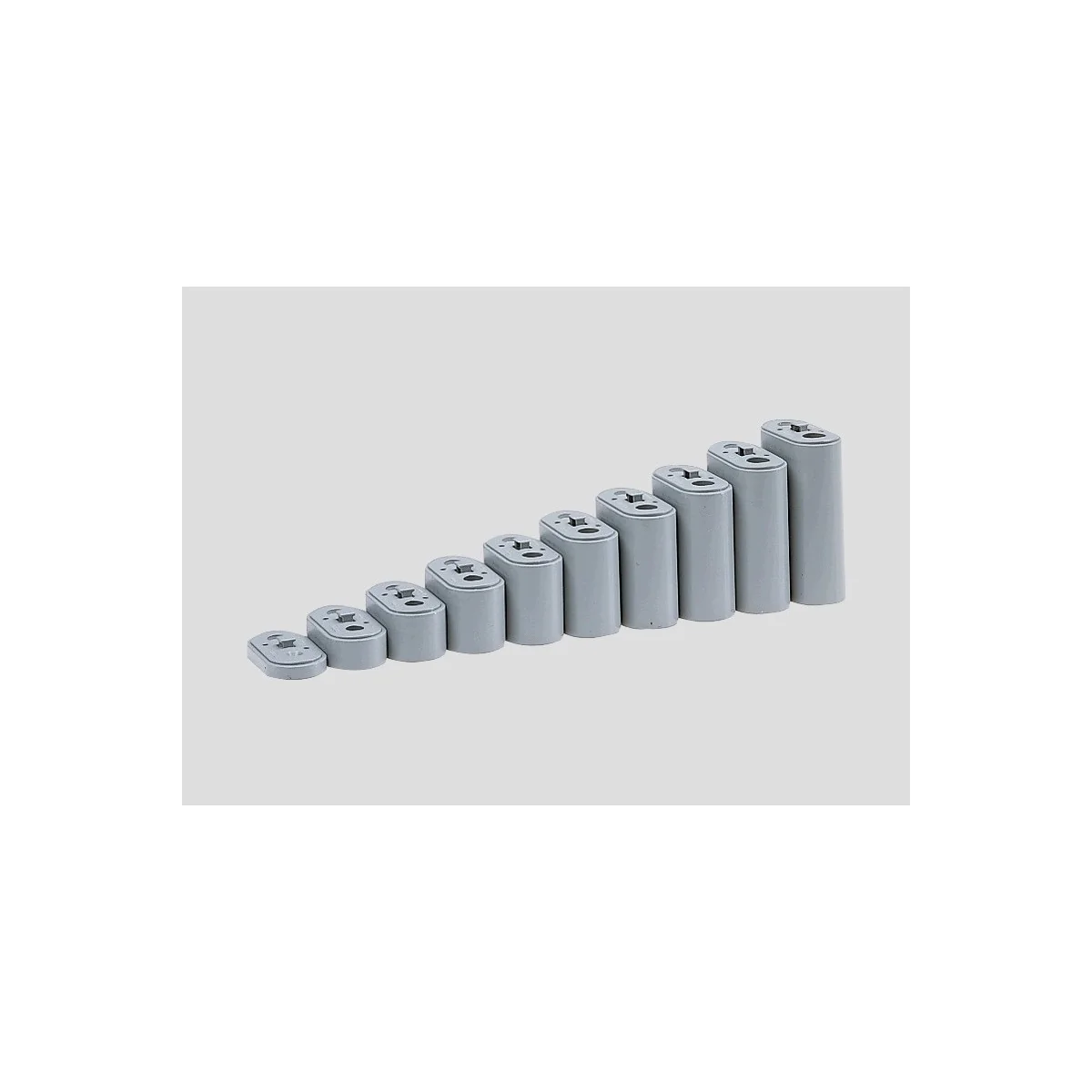 Marklin 8978 Set of 10 pillars for access ramp, Z 1/220