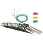 Marklin_8569-Marklin 8569 Right-hand curved electric turnout R 195mm 30 degrees, Z 1/220