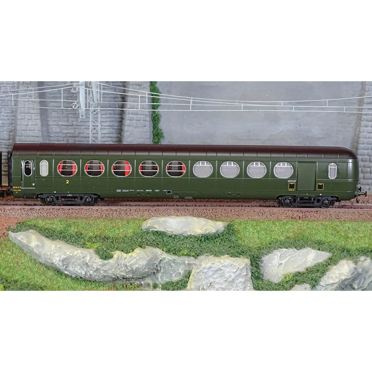 Ree Modeles VB495 Set of 3 lightweight "Sausage" cars, ETAT, B10, g...