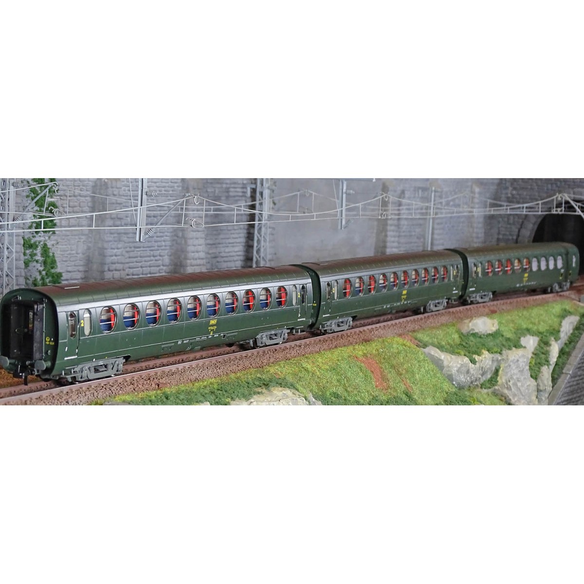 Ree Modeles VB500 Set of 3 lightweight "Sausage" cars, ETAT, B10/B1...