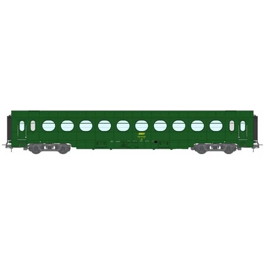 VB-502-Ree Modeles VB502 Voiture allégée "Saucisson", ETAT, B10, vert 301, ep. IV, éclairé