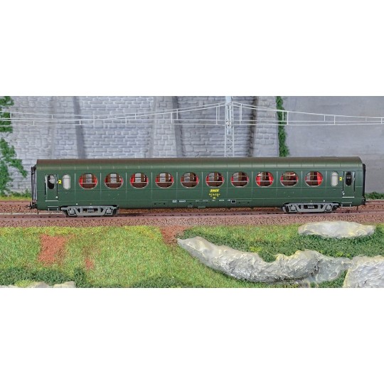 VB-502-Ree Modeles VB502 Voiture allégée "Saucisson", ETAT, B10, vert 301, ep. IV, éclairé