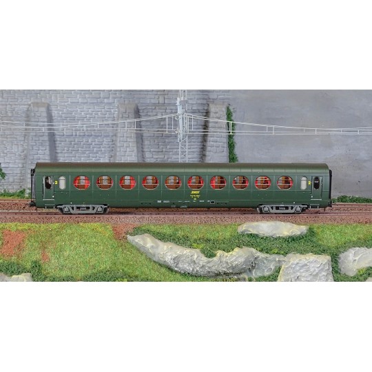 VB-503-Ree Modeles VB503 Lightweight "Sausage" Car, State, B10, green 301, Era IV, illuminated