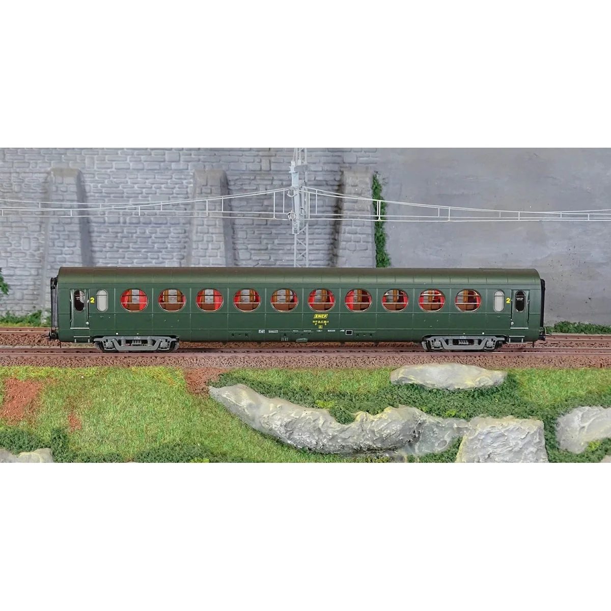 Ree Modeles VB503 Lightweight "Sausage" Car, State, B10, green 301,... Ree Modeles VB503 Lightweight "Sausage" Car, State, B10, green 301,...