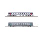 AZAR_V01-CPP1-Azar V01-CPP1 Set of 2 Corail Vtu coaches, 1st + 2nd class, SNCF, Casquette logo, Z 1/220
