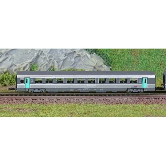 AZAR_V01-CPP2-Azar V01-CPP2 Set of 2 Corail Vtu coaches, 2nd class, SNCF, Casquette logo, Z 1/220