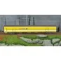LSM_40448-LS Models 40448 UIC Postal Car, yellow/white, grey roof, rolling doors, UIC Postal Car, SNCF