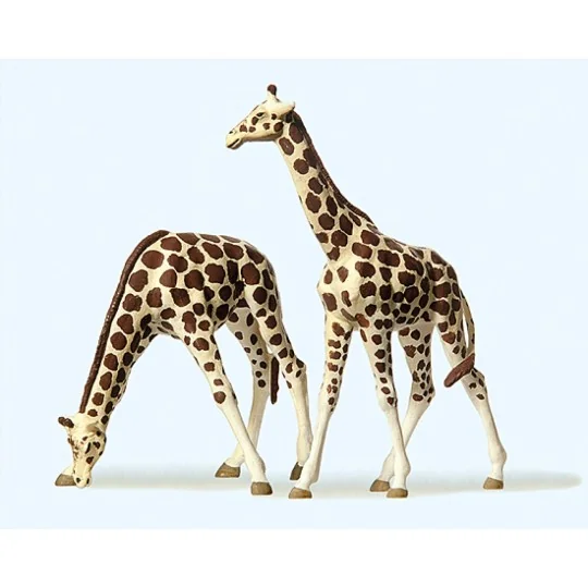 Preiser_20385-Preiser 20385 animaux, girafes