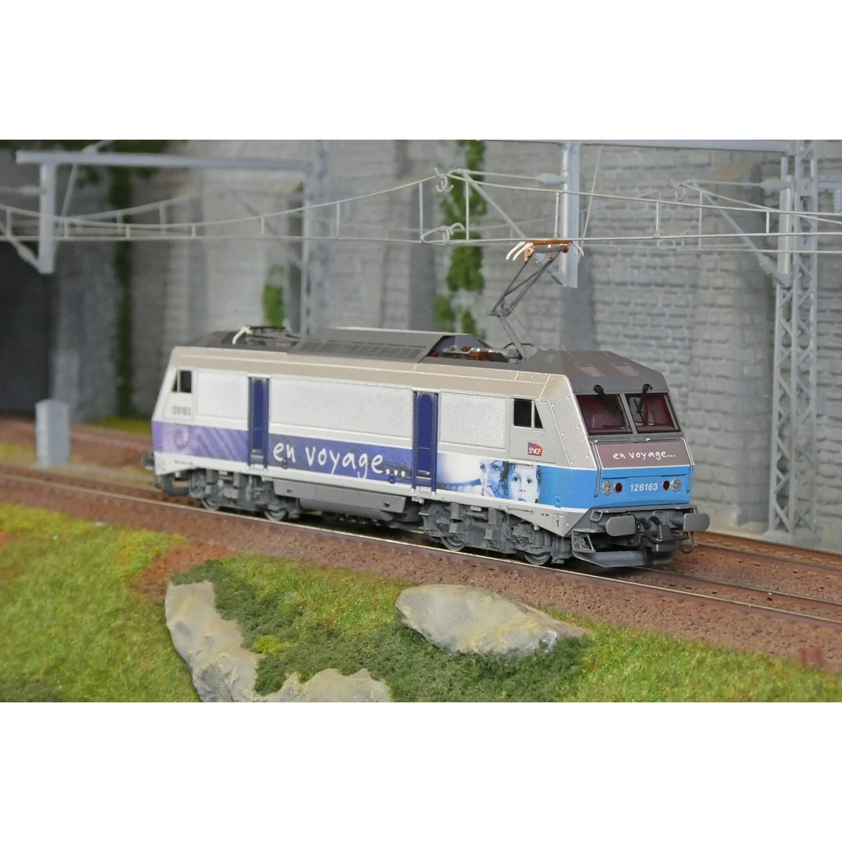 Roco 7510143 Locomotive électrique BB 126163, SNCF, livrée En Voyage, digitale sonore Roco Roco_7510143 - 3