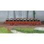 Roco 6600119 Set of 2 wagons with swiveling stanchions, type Ks, SN... Roco_6600119-Roco 6600119 Set of 2 wagons with swiveling stanchions, type Ks, SNCF, loaded with reels