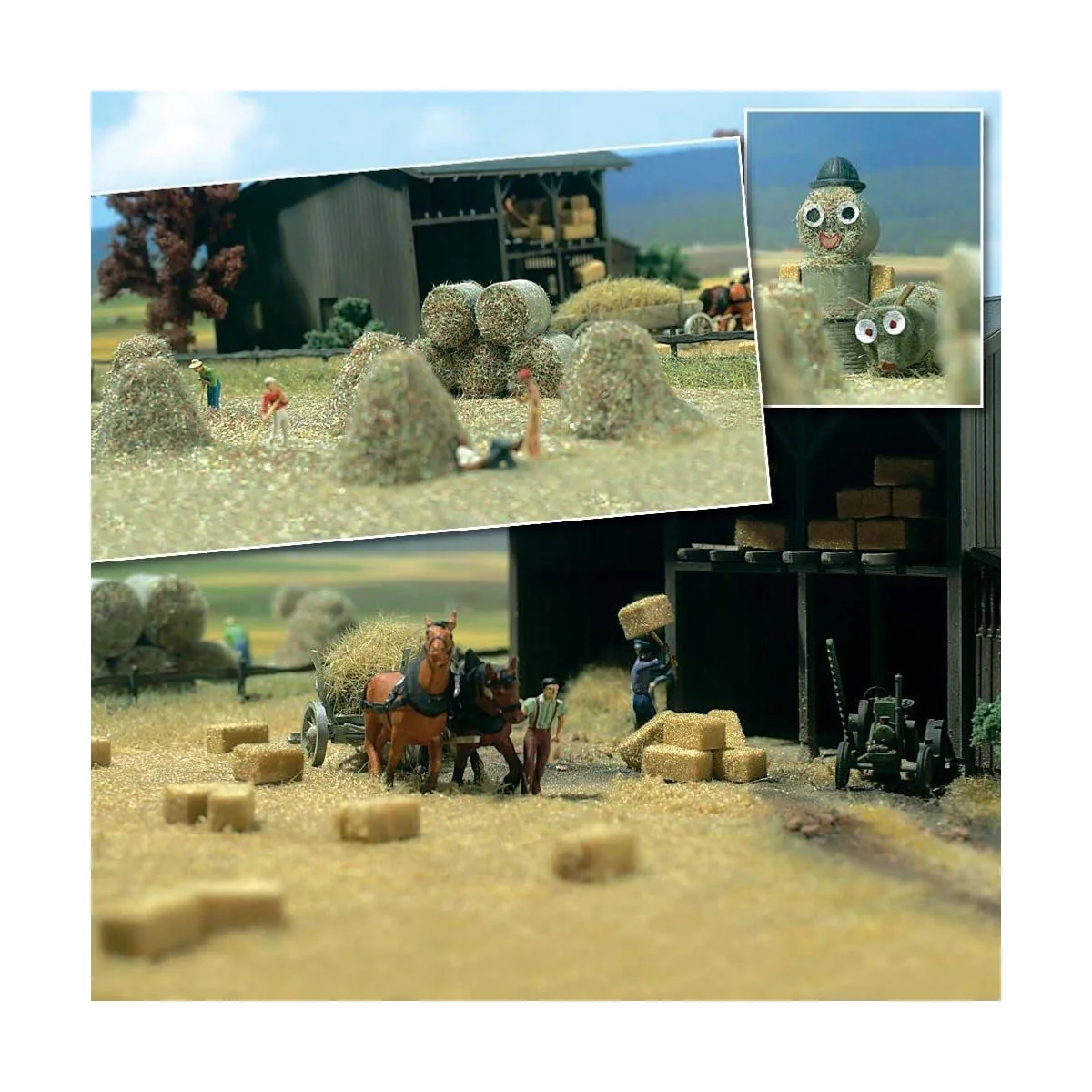 Busch 1212 Hay Bales - Busch - BUSCH_1212 Busch 1212 Hay Bales - Busch - BUSCH_1212