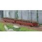 Roco 6600119 Set of 2 wagons with swiveling stanchions, type Ks, SN... Roco_6600119-Roco 6600119 Set of 2 wagons with swiveling stanchions, type Ks, SNCF, loaded with reels