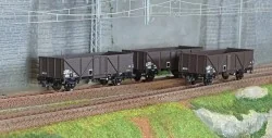Roco 6600141 Set de 3 wagons tombereaux, type Tow "Klagenfurt", SNCF Roco Roco_6600141 - 1