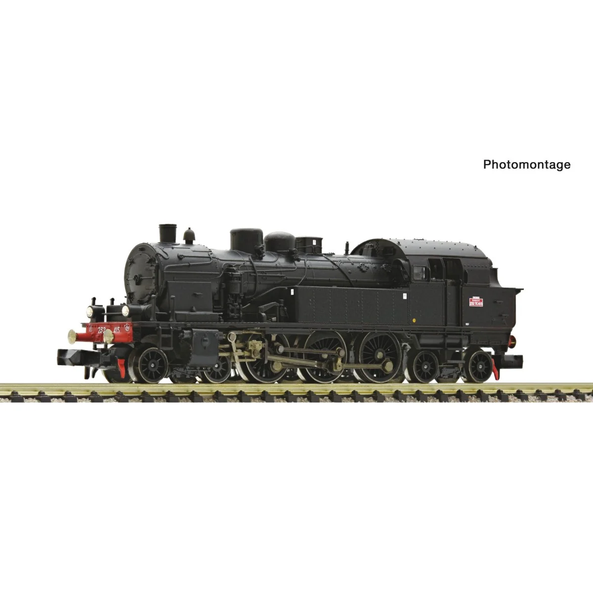 Fleischmann 7170025 232 TC Steam Locomotive, SNCF, digital, N - 1/1...