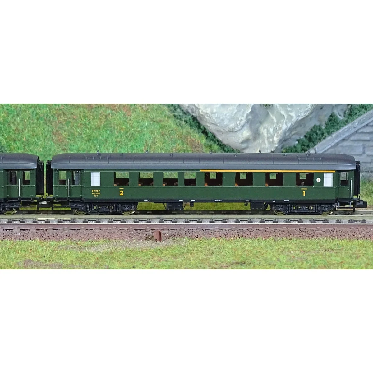 Fleischmann 6260067 Set de 3 voitures voyageurs 1x ABmyf / 2x Bmyf, SNCF, N - 1/160 Fleischmann Fle_6260067 - 4