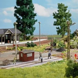 Busch 1643 Weighbridge with cabin - Busch_1643