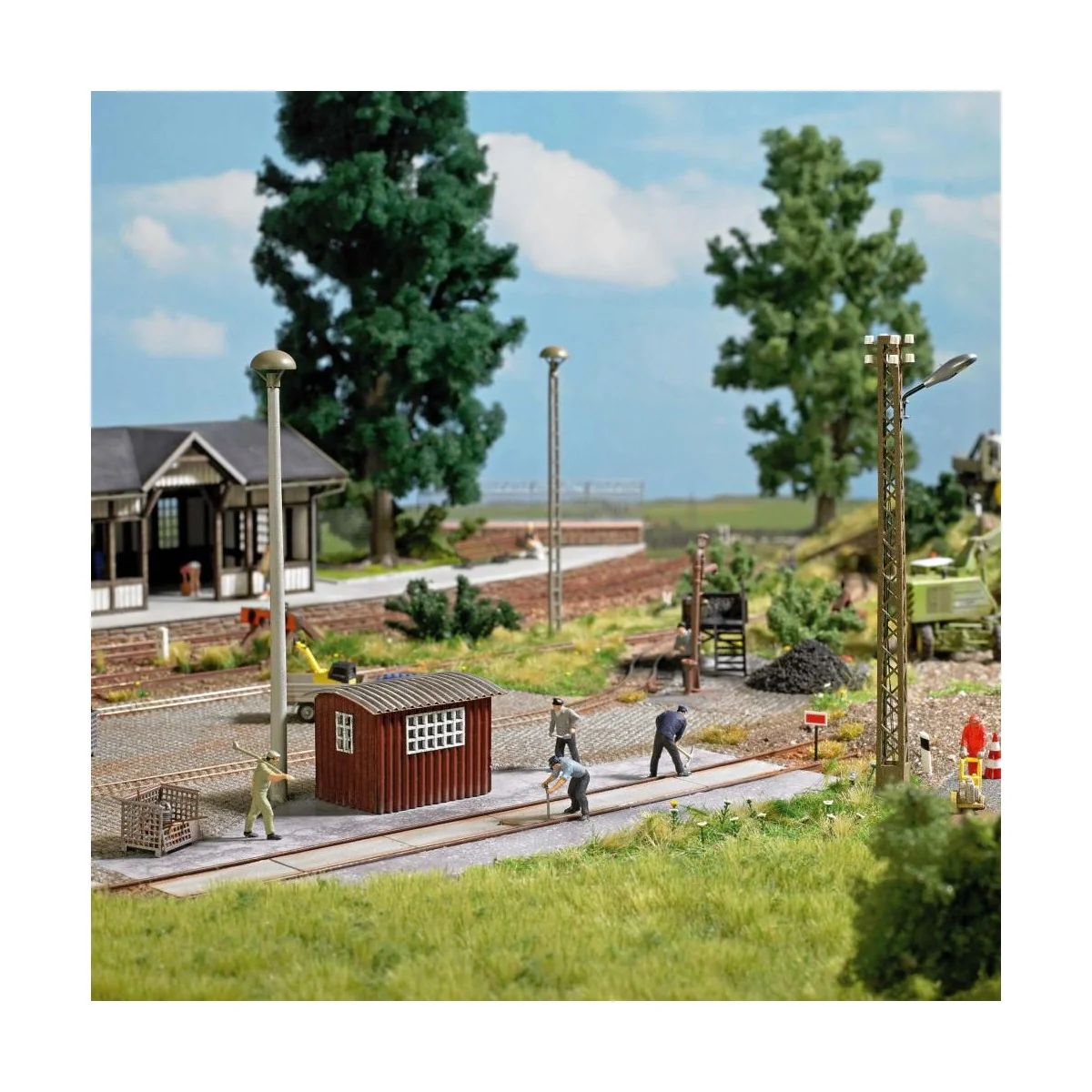 Busch 1643 Weighbridge with cabin - Busch_1643