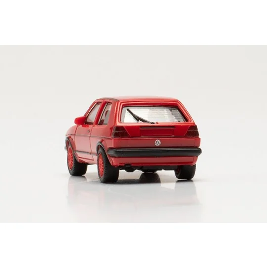 Herpa_420846-002-Herpa 420846-002 Volkswagen Golf 2 GTI, Rouge
