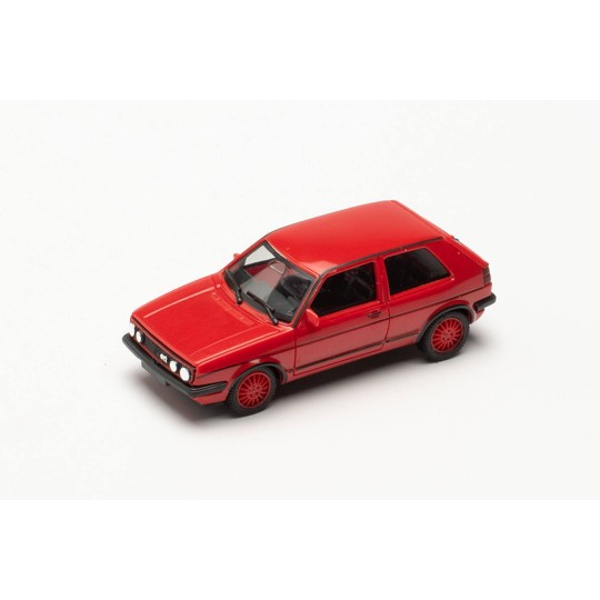 Herpa_420846-002-Herpa 420846-002 Volkswagen Golf 2 GTI, Red