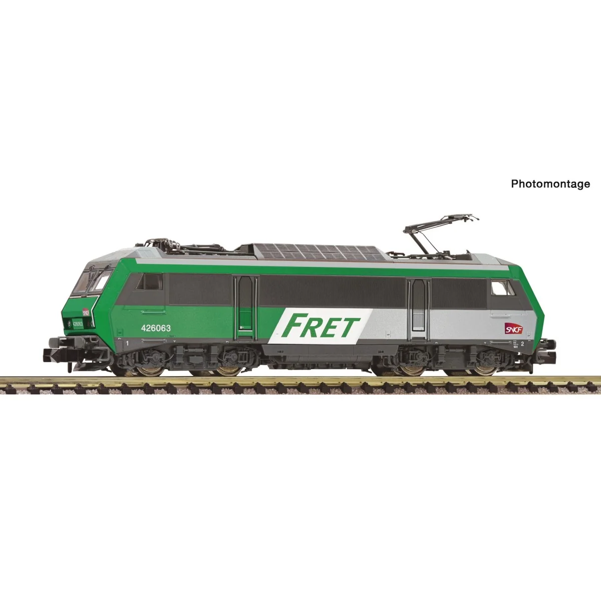 Fleischmann 7560036 Locomotive électrique BB 426063, SNCF, FRET, N - 1/160 Fleischmann Fle_7560036 - 4