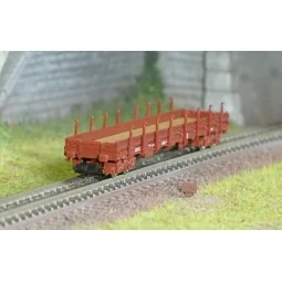 Fleischmann 6660085 Stake wagon, SNCF, N scale - Fle_6660085