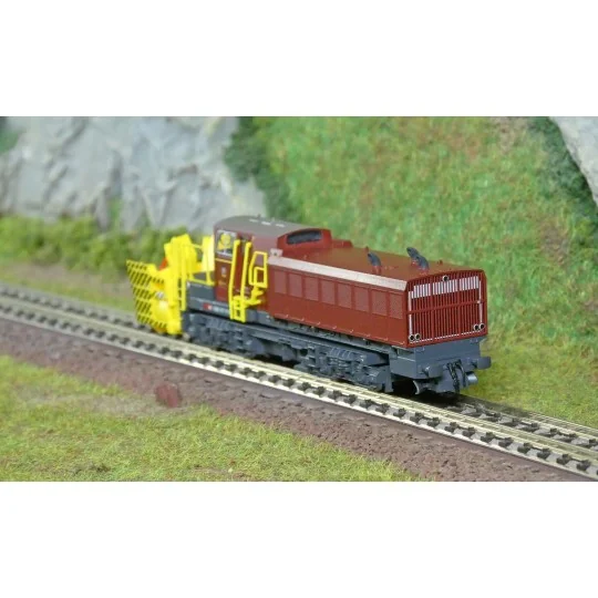 Fle_7370021-Fleischmann 7370021 Beilhack diesel snow plow, SBB, digital sound, N scale