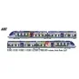 Lsm_10093S-LS Models 10093S Autorail AGC Z 27887, 4 caisses, Bleu / Gris, livrée ALSACE, digital sonore