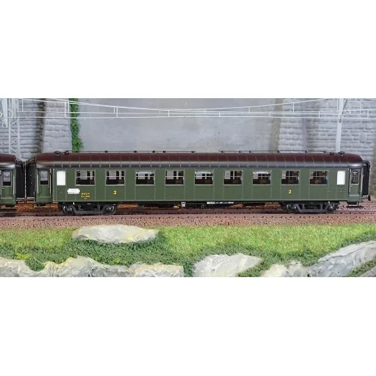 MW_1002-1-Models Word 1002-2 Set de 3 Voitures OCEM RA, A8 + 2x B9, LE MISTRAL, Paris - Marseille, éclairées