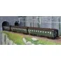 MW_1002-1-Models Word 1002-2 Set of 3 OCEM RA coaches, A8 + 2x B9, LE MISTRAL, Paris - Marseille, illuminated