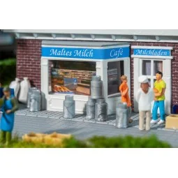 Faller 180879 Model Kit, 10 Milk Pots - Faller_180879