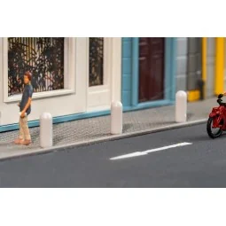 Faller 180999 Model Kit, 10 Concrete Markers - Faller_180999