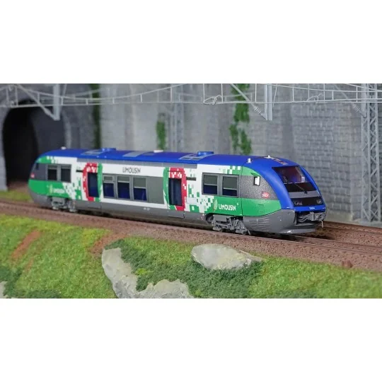 HJS2467S-Jouef HJS2467S X 73554 diesel railcar, SNCF, TER Limousin, digital sound