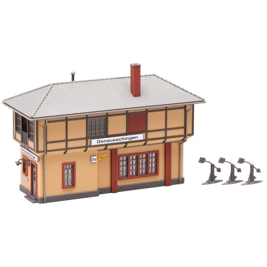 Faller_131395-Faller 131395 Model Kit, Donaueschingen Signal Box
