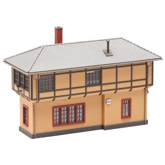 Faller_131395-Faller 131395 Model Kit, Donaueschingen Signal Box