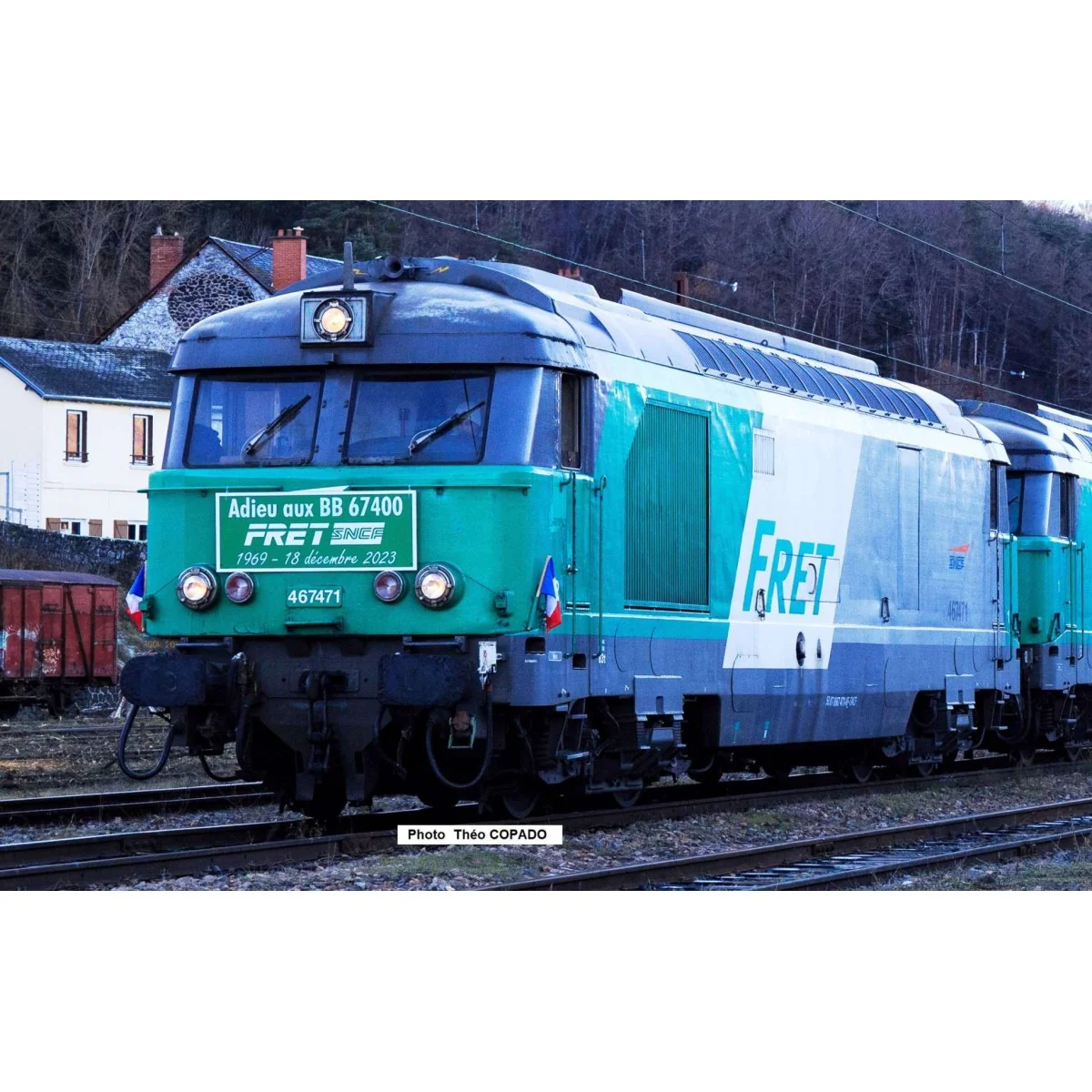 Piko 96152 Diesel locomotive BB 67400, SNCF, Farewell to BB 67400 F...