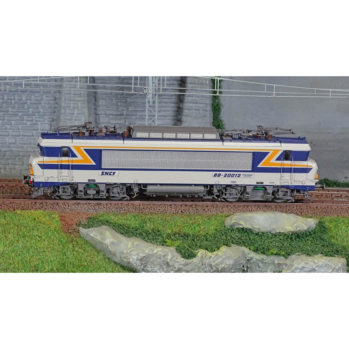 Ls Models 11198S Locomotive électrique BB 20012 SNCF, bleu TEN, Strasbourg, digitale sonore Ls models Lsm_11198S - 2