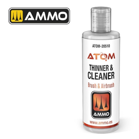 ATOM-20510-Thinner & Cleanser (60ml) ATOM AMMO