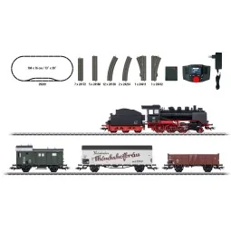Marklin 29469 Starter Set BR 24 Steam Freight Train, DB, Digital So...
