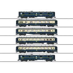 Marklin 58000 Set de 6 voitures CIWL, EDELWEISS Pullman Express, echelle 1 Marklin MARKLIN_58000 - 1