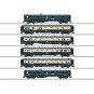 Marklin 58000 Set of 6 CIWL coaches, EDELWEISS Pullman Express, 1 s... MARKLIN_58000-Marklin 58000 Set of 6 CIWL coaches, EDELWEISS Pullman Express, 1/1 scale - MARKLIN_58000