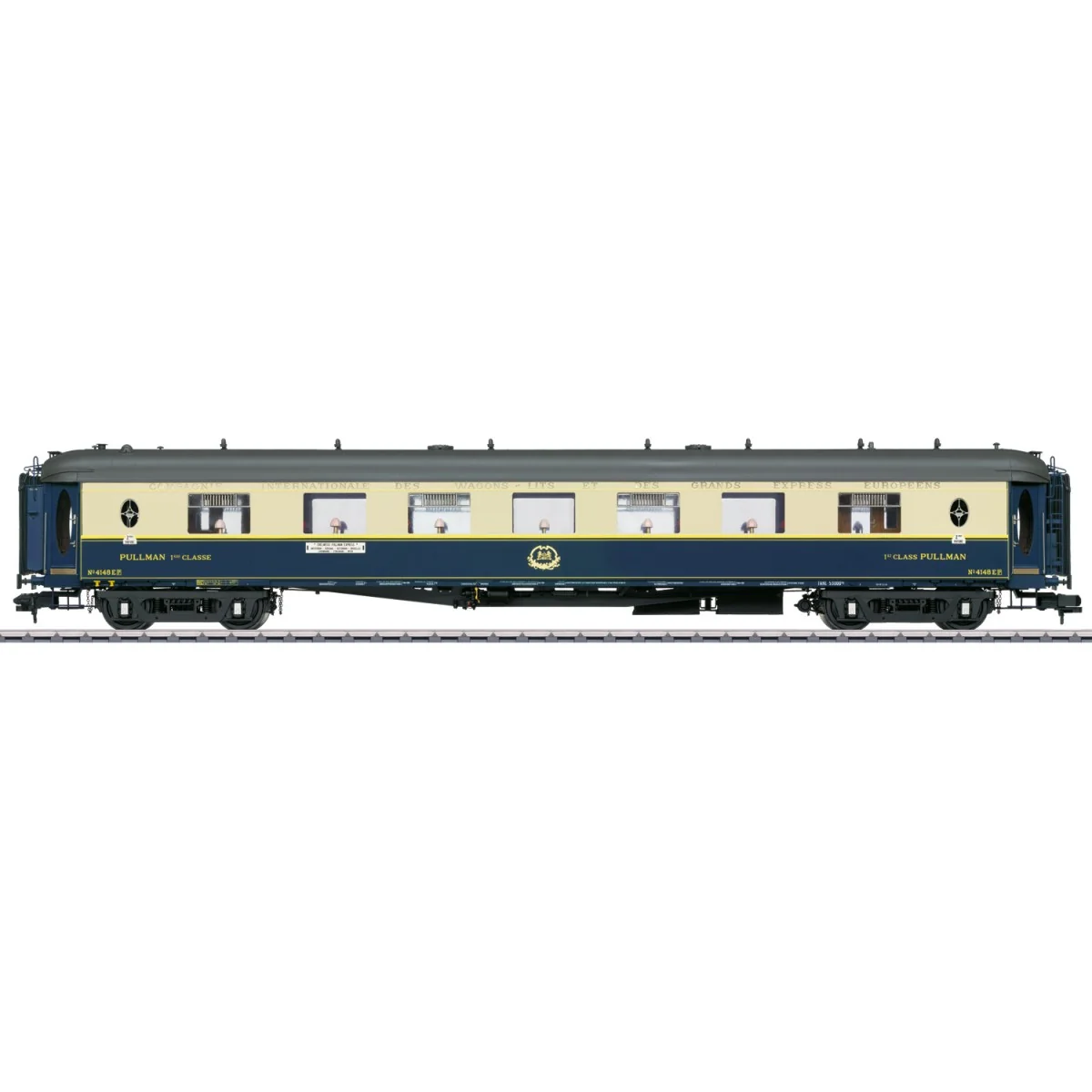 Marklin 58000 Set de 6 voitures CIWL, EDELWEISS Pullman Express, echelle 1 Marklin MARKLIN_58000 - 4 Marklin 58000 Set de 6 voitures CIWL, EDELWEISS Pullman Express, echelle 1 Marklin MARKLIN_58000 - 4