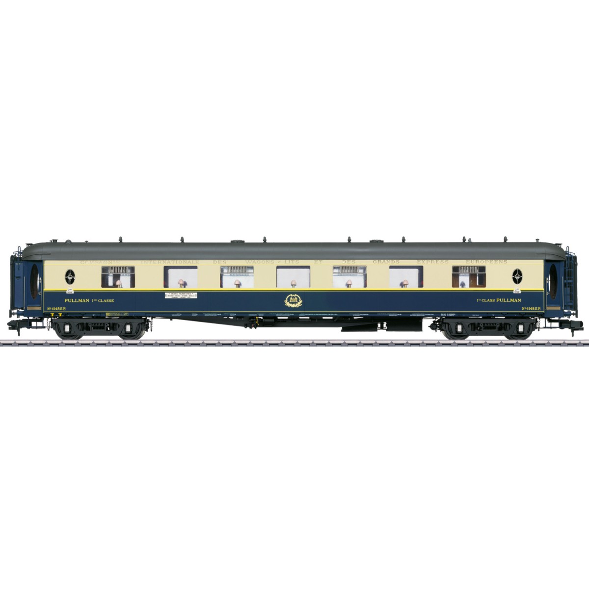 Marklin 58000 Set of 6 CIWL coaches, EDELWEISS Pullman Express, 1 s... Marklin 58000 Set of 6 CIWL coaches, EDELWEISS Pullman Express, 1 s...