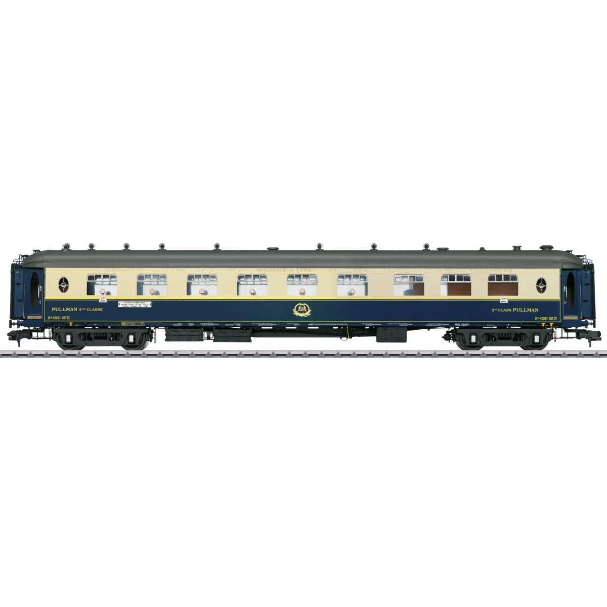 Marklin 58000 Set of 6 CIWL coaches, EDELWEISS Pullman Express, 1 s...