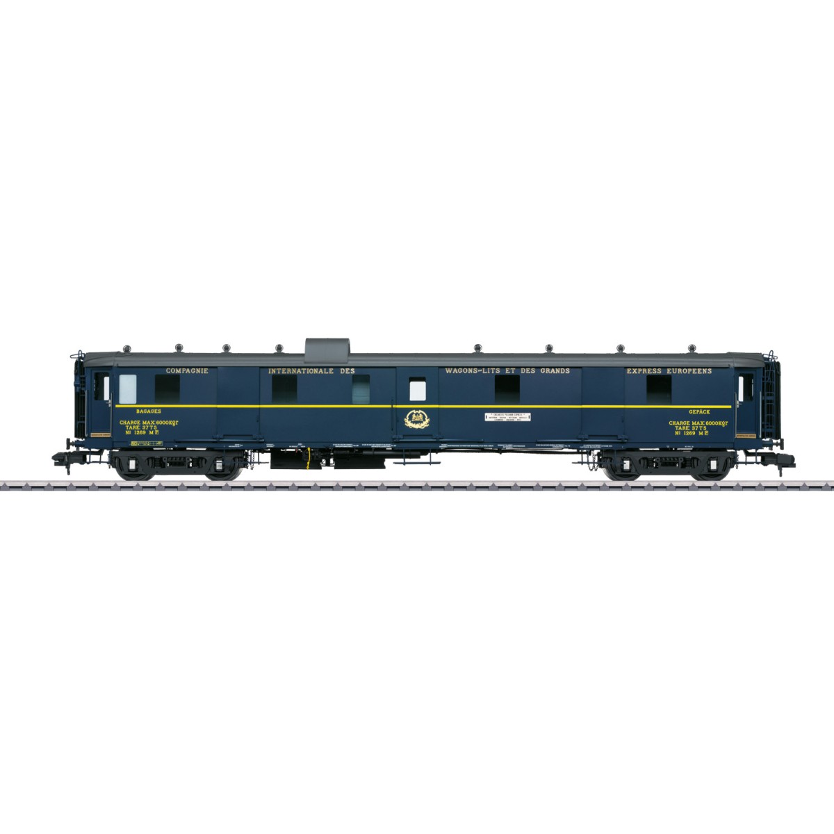 Marklin 58000 Set of 6 CIWL coaches, EDELWEISS Pullman Express, 1 s... Marklin 58000 Set of 6 CIWL coaches, EDELWEISS Pullman Express, 1 s...