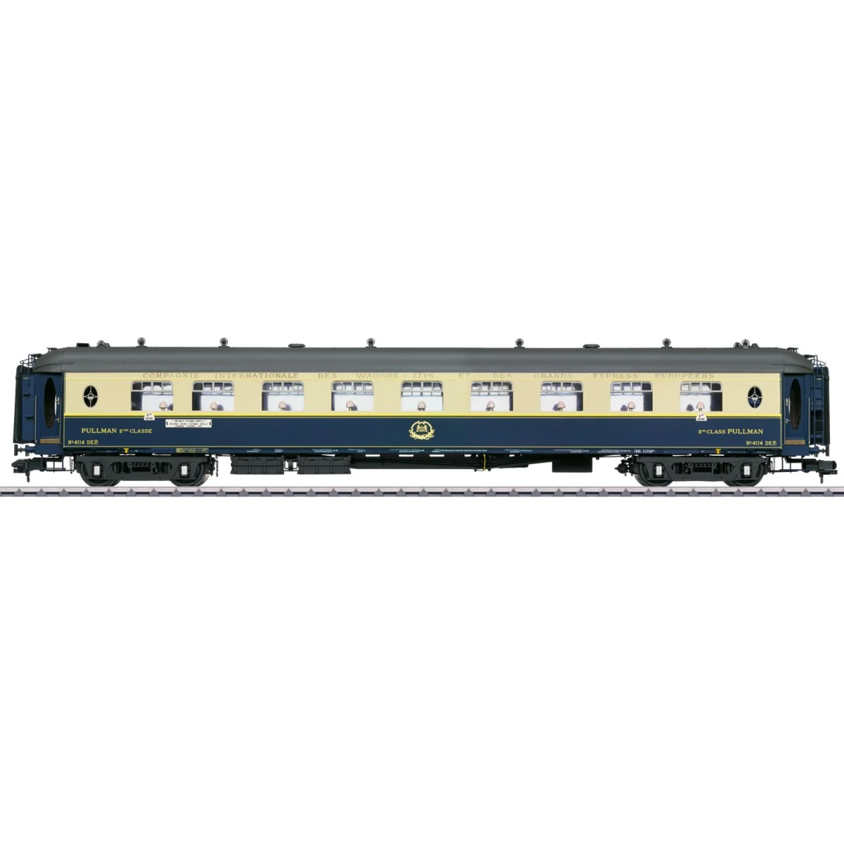 Marklin 58000 Set of 6 CIWL coaches, EDELWEISS Pullman Express, 1 s...