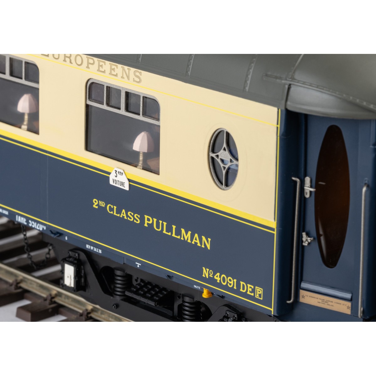 Marklin 58000 Set of 6 CIWL coaches, EDELWEISS Pullman Express, 1/1...