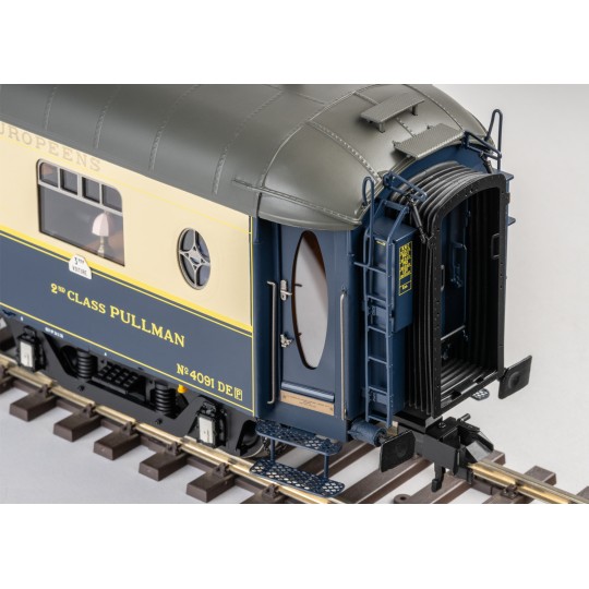 Marklin 58000 Set of 6 CIWL coaches, EDELWEISS Pullman Express, 1 s... MARKLIN_58000-Marklin 58000 Set of 6 CIWL coaches, EDELWEISS Pullman Express, 1/1 scale - MARKLIN_58000