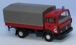 Sai 3646 Renault Camion tôlé JN90, Rouge, Pompiers 18 Sai Sai_3646 - 1