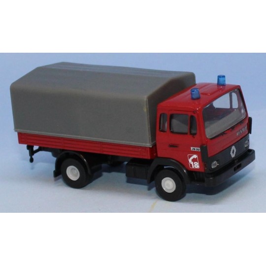 Sai_3646-Sai 3646 Renault Camion tôlé JN90, Rouge, Pompiers 18