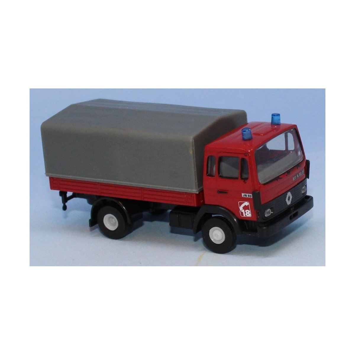 Sai 3646 Renault JN90 Panel Van, Red, Fire Department 18 - Sai_3646